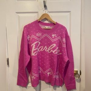 BNWT Barbie Pink Christmas Sweater Women’s Size XL